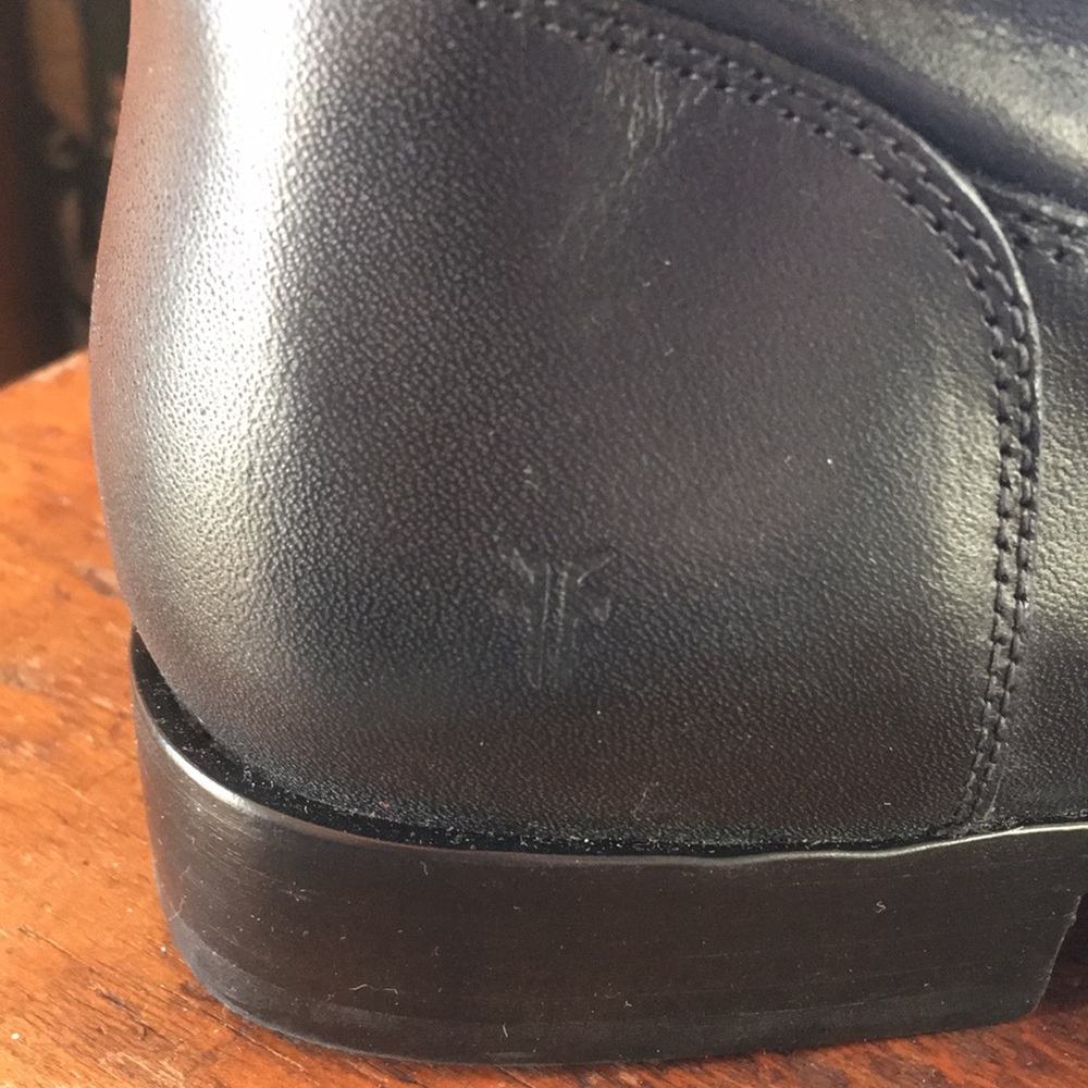 Frye Black Riding Boots - Picture 4 of 8
